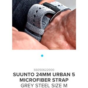 Suunto 24mm watch strap: 9, 7, D5, Spartan Sport